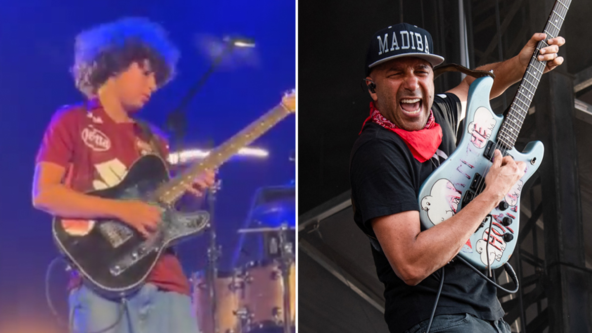 Tom Morello’s 13-Year-Old Son Roman Is a Ridiculously Talented Guitarist: Watch