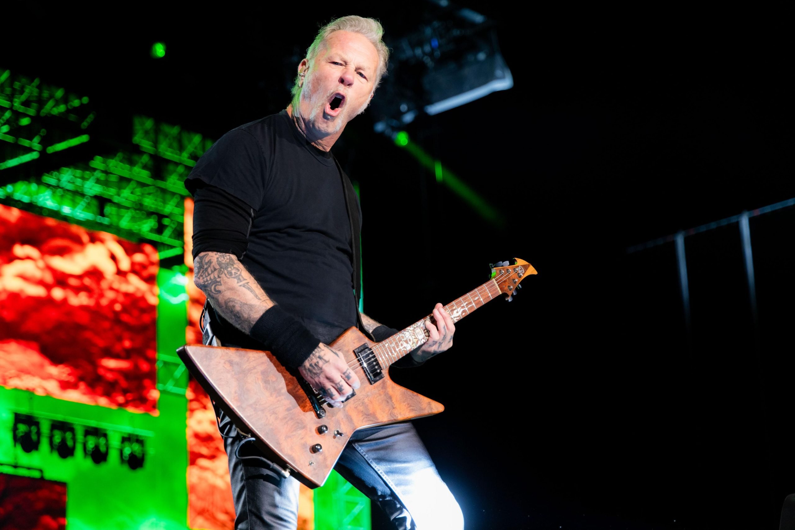 Metallica performs Racino Rocks at Racino Ebreichsdorf in Vienna, Austria on June 1, 2024