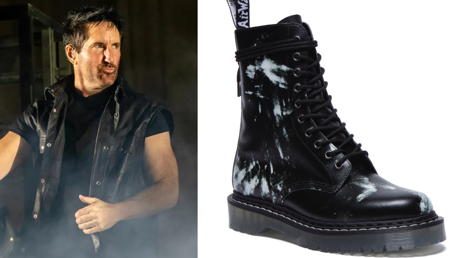 Nine Inch Nails Team with Dr. Martens for Downward Spiral-Inspired Shoes