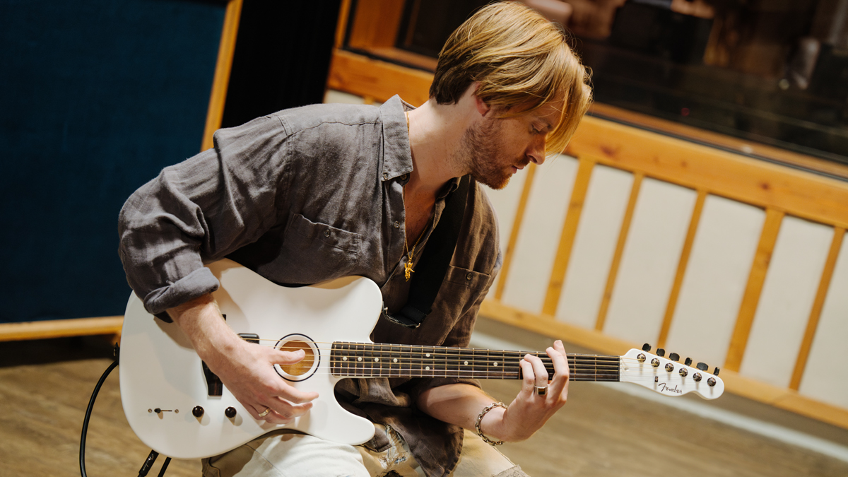 FINNEAS Reveals New Fender Signature Acoustasonic Telecaster