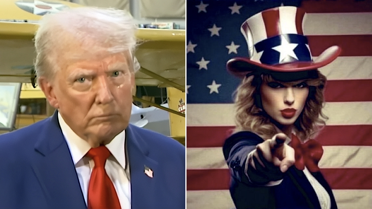 Donald Trump Pleads Ignorance About Taylor Swift AI Fakes