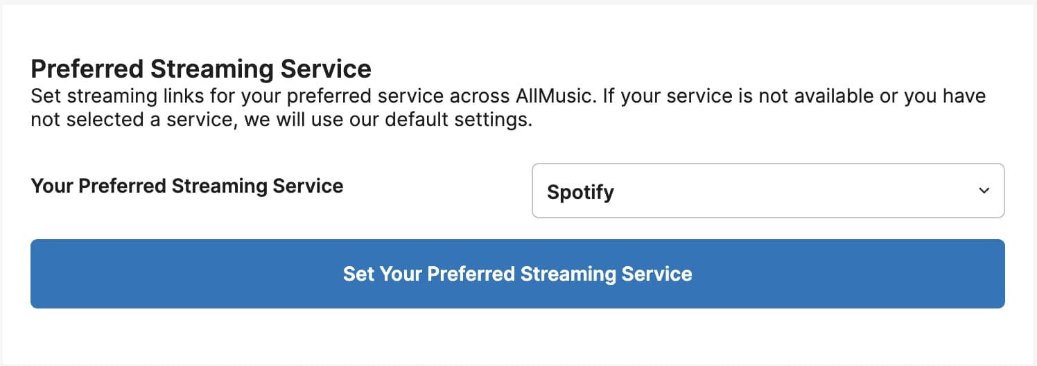 Définissez vos préférences de streaming