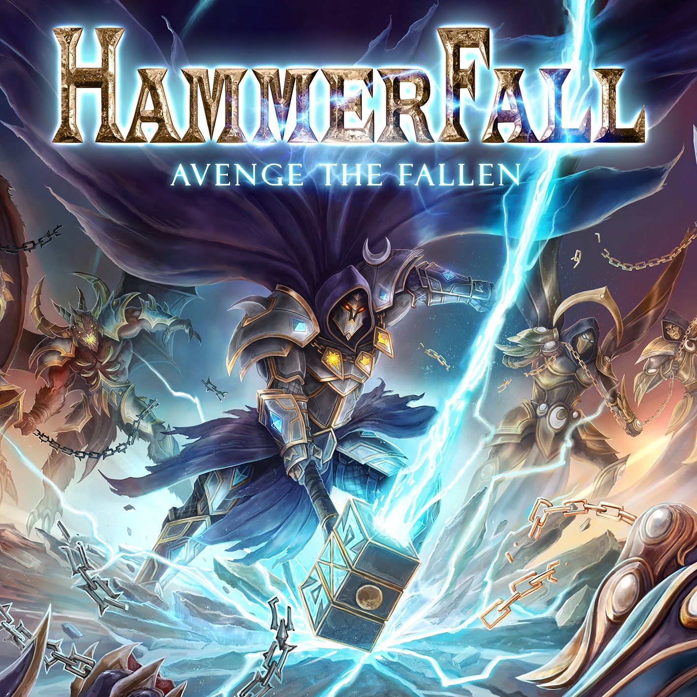 Hammerfall – Avenge The Fallen – Artwork