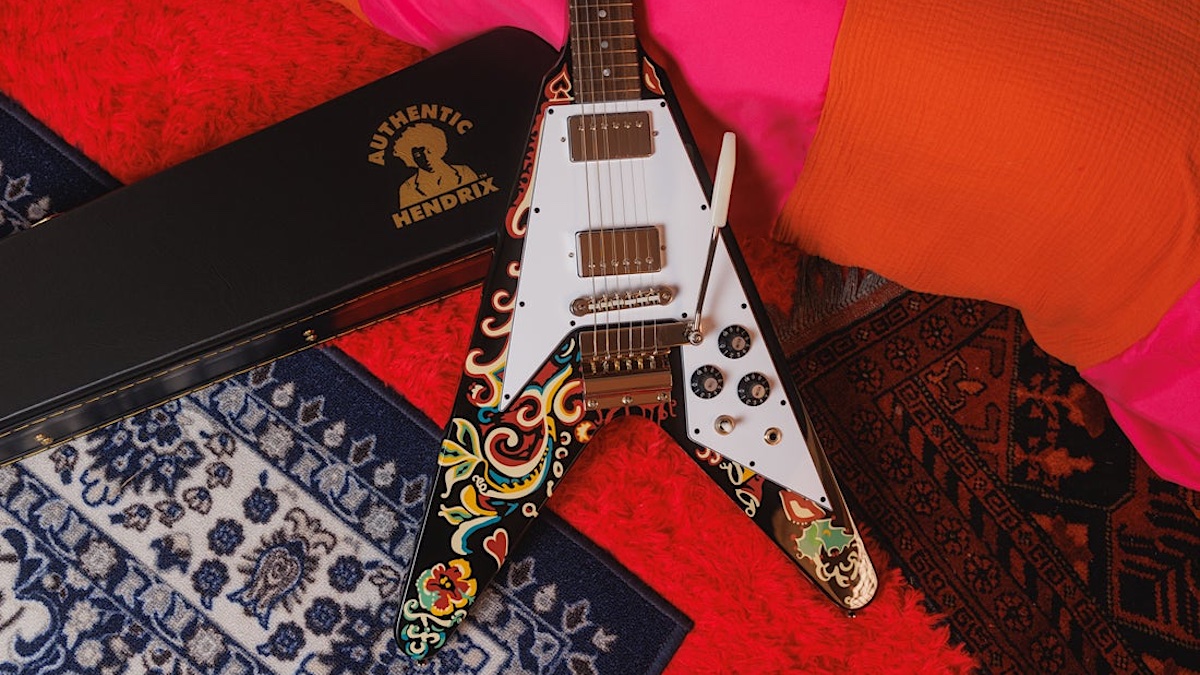 Gagnez une guitare Flying V Epiphone « Love Drops » de Jimi Hendrix