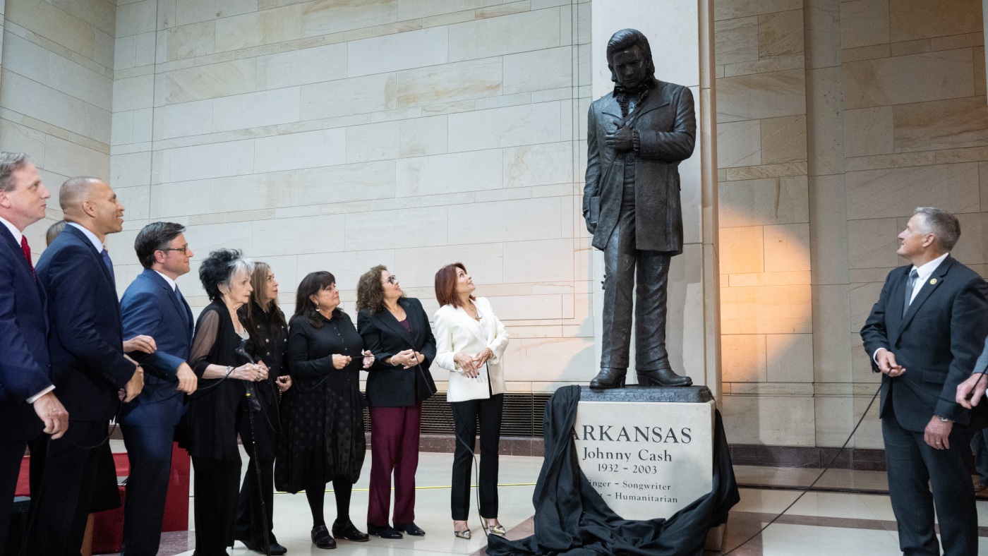 La statue de Johnny Cash au Capitole des États-Unis illustre l'histoire et les progrès de l'Arkansas : NPR