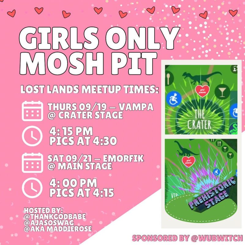 Une série de "Mosh Pits réservés aux filles" Est prévu au Lost Lands Festival 2024