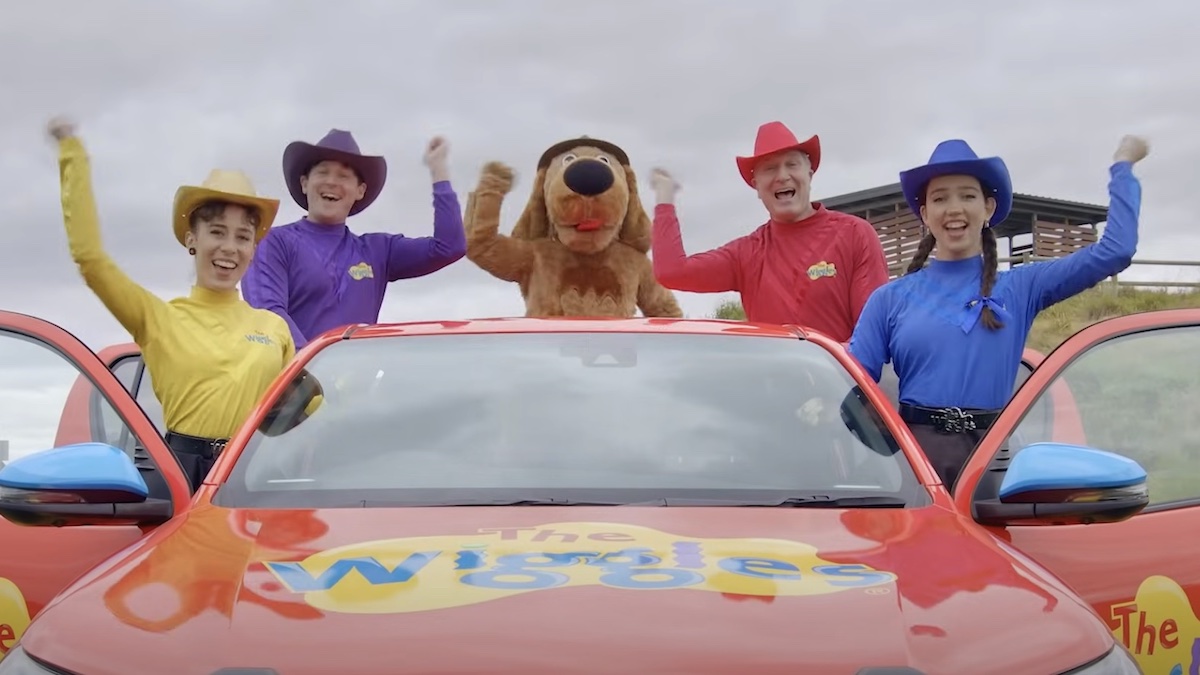 Les Wiggles Go Country sur la nouvelle chanson "Big Red Ute" : streaming