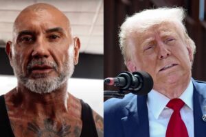 Dave Bautista se moque du Tough Guy Act de Trump