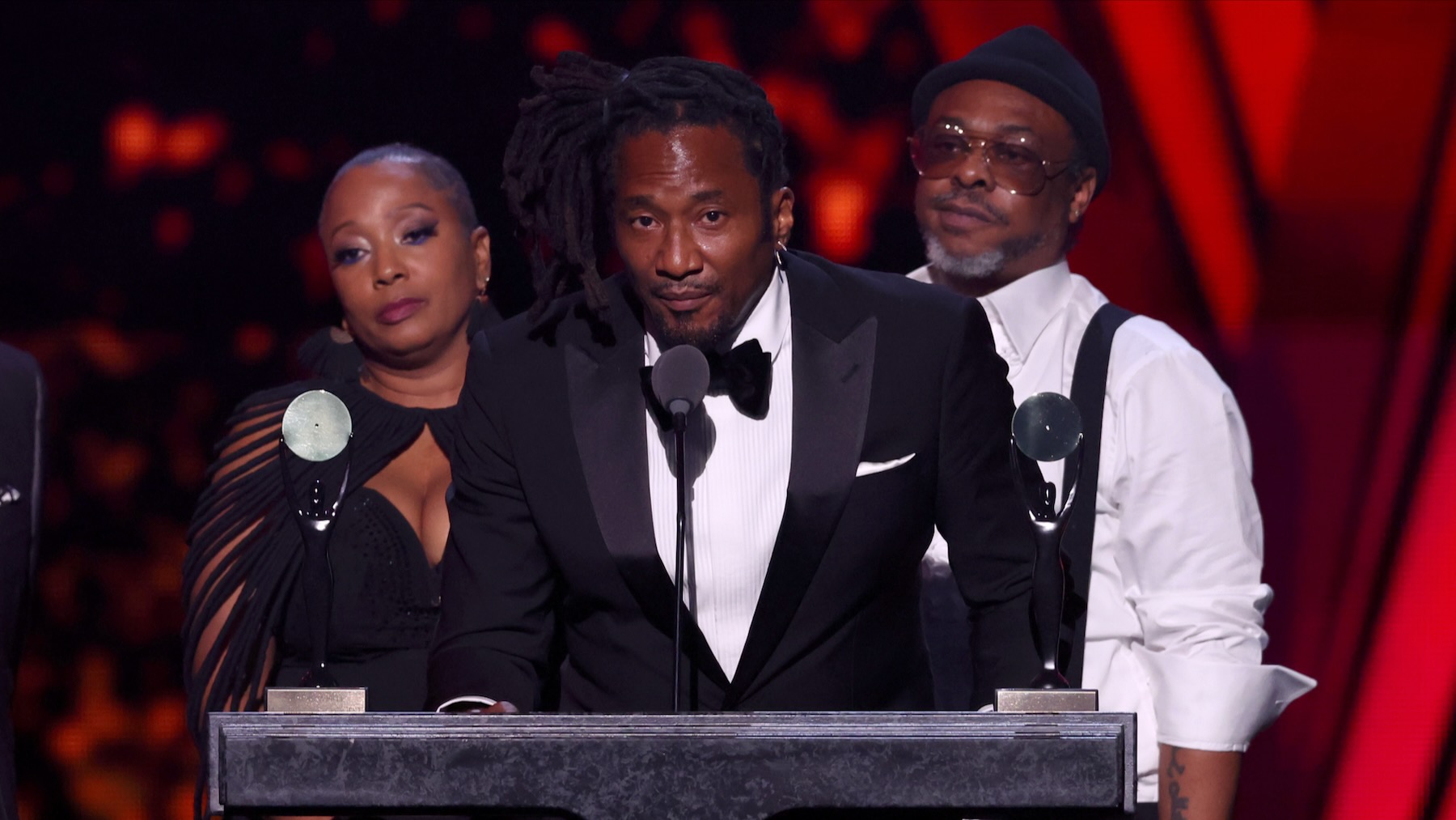 A Tribe Called Quest Inducted Into Rock Hall with All-Star Tribute Performance: Watch