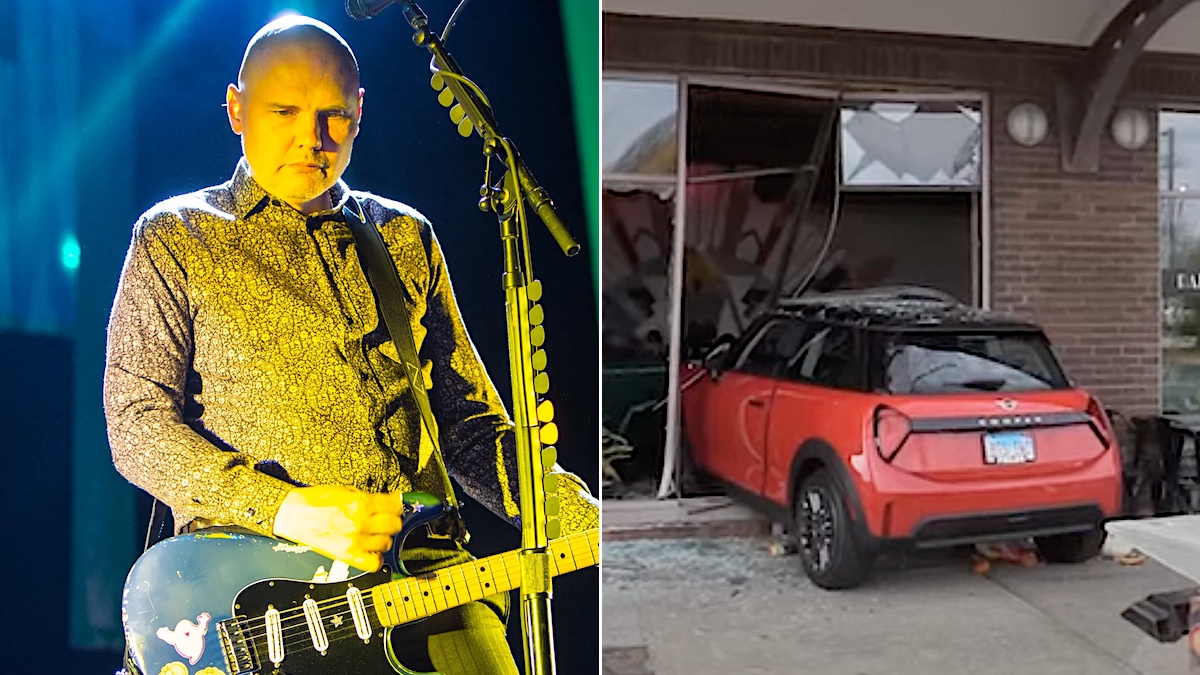 Une voiture s'écrase dans le magasin de thé de Billy Corgan, blessant sa belle-mère