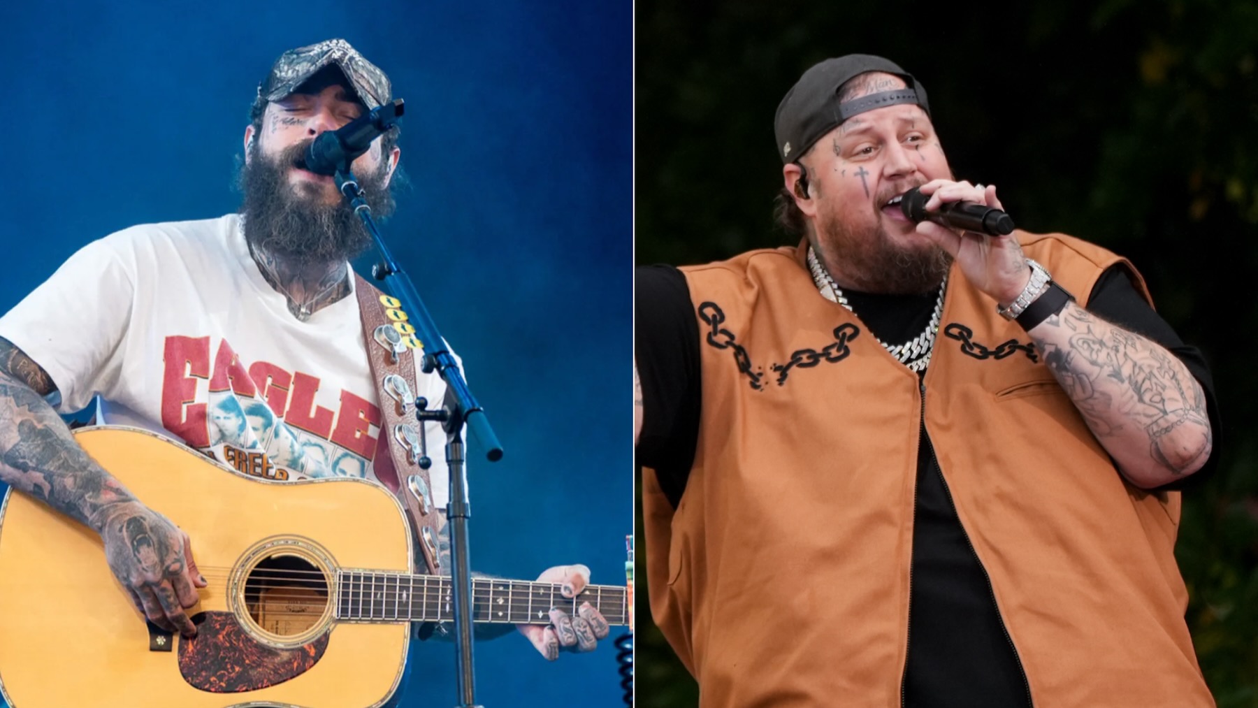 Post Malone prépare la tournée du stade 2025 avec Jelly Roll