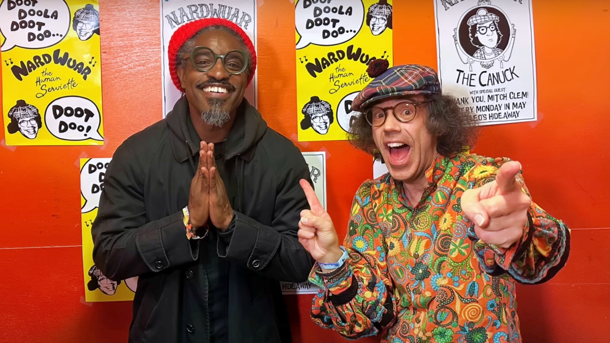 André 3000 est interviewé par Nardwuar : regardez