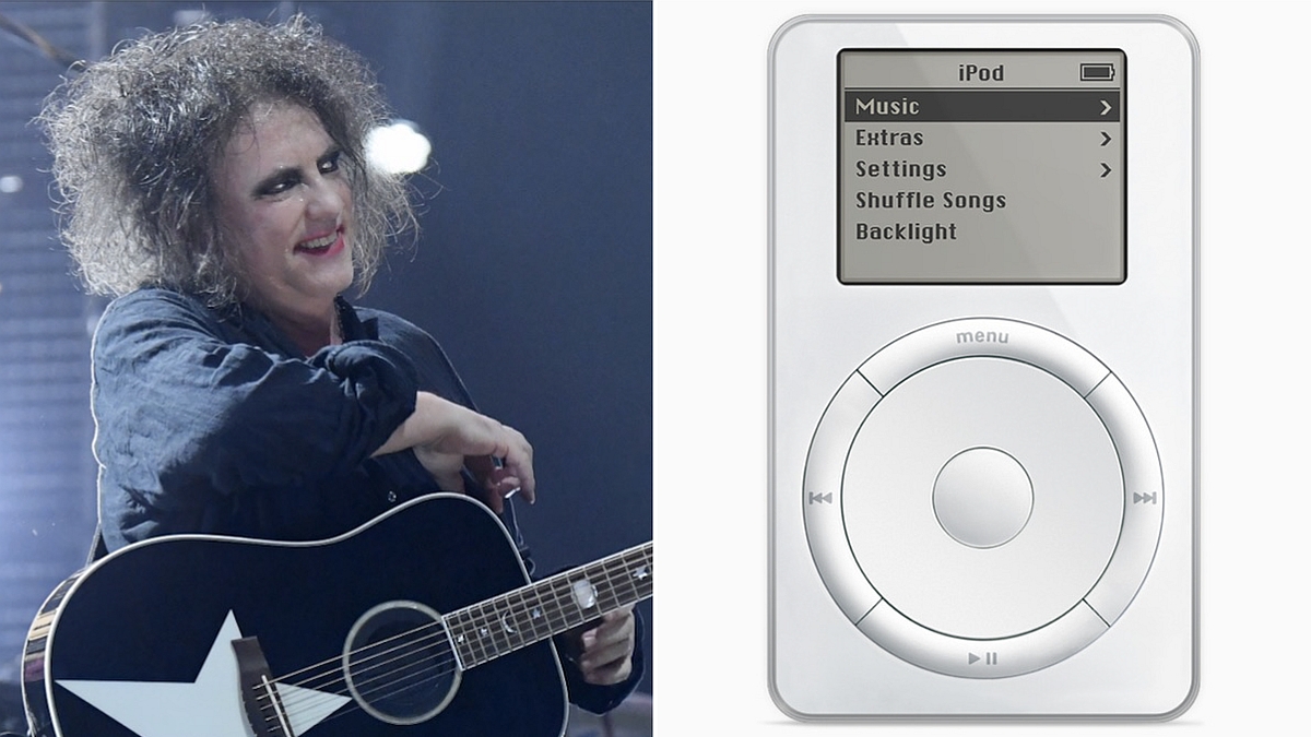 Robert Smith accumule des « charges » d'iPod, mais ne diffuse pas de musique