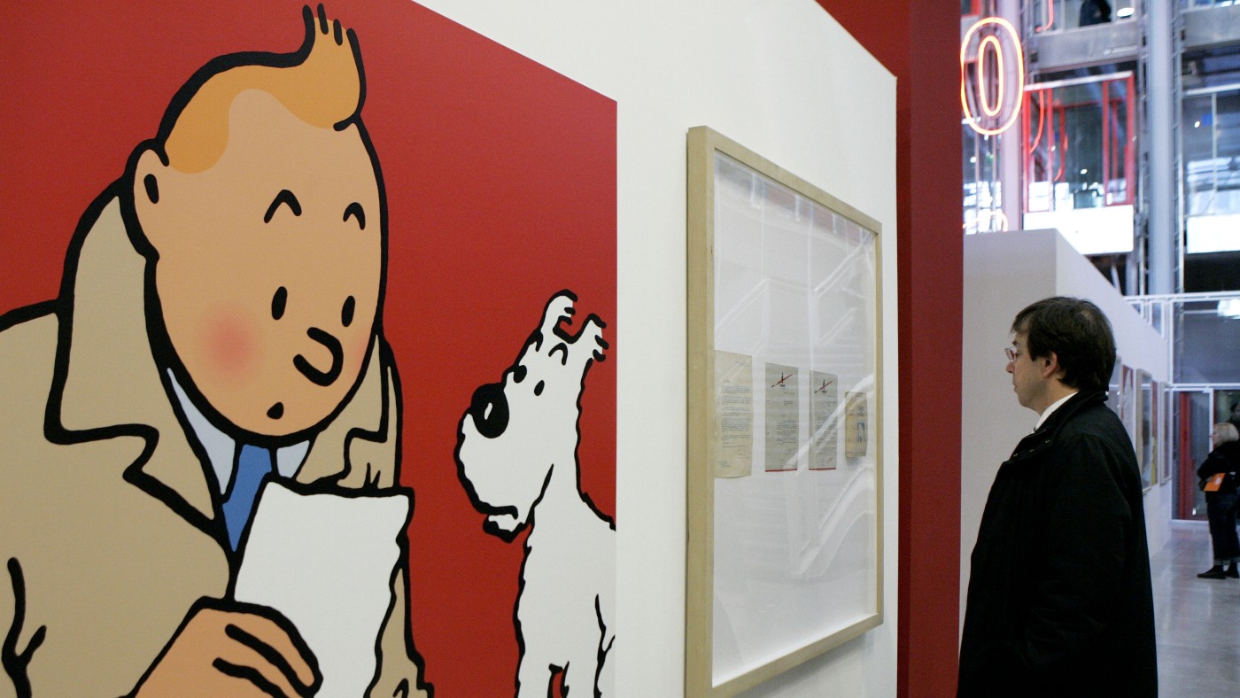 Popeye et Tintin parmi les œuvres entrant dans le domaine public américain en 2025 : NPR